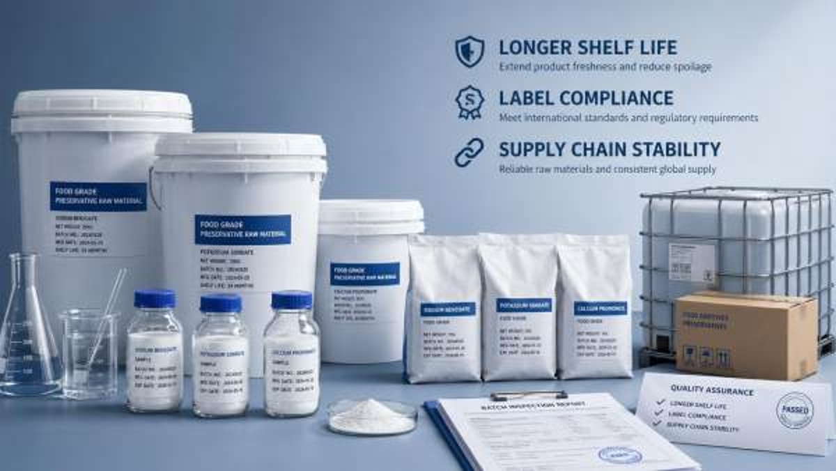 Wholesale preservatives: shelf life gains and labeling risks