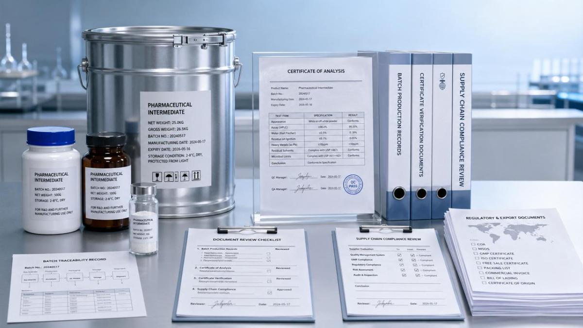 Pharmaceutical intermediates wholesale: spotting weak documentation