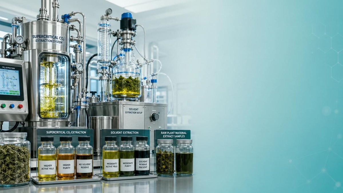 Bio-Extracts extraction methods that change active yield the most