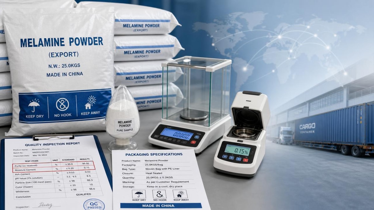 Melamine powder wholesale: import specs that often cause disputes