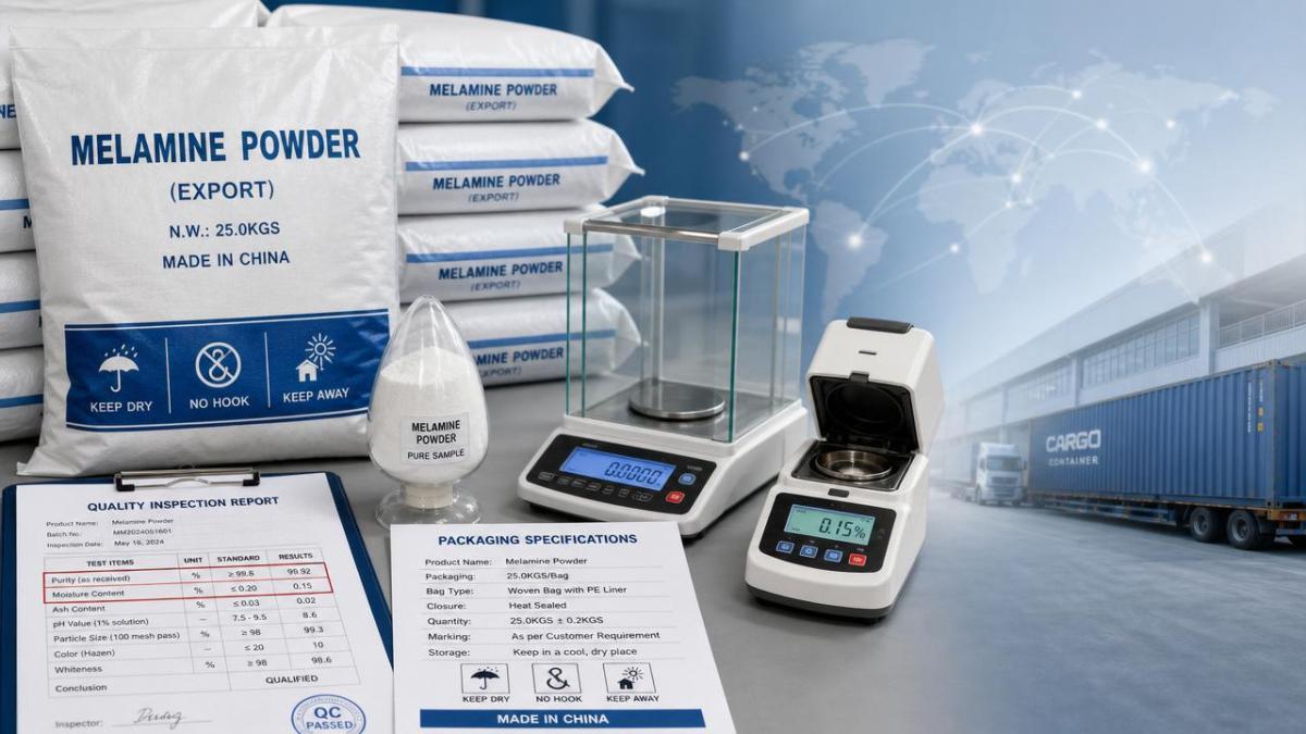 Melamine powder wholesale: import specs that often cause disputes