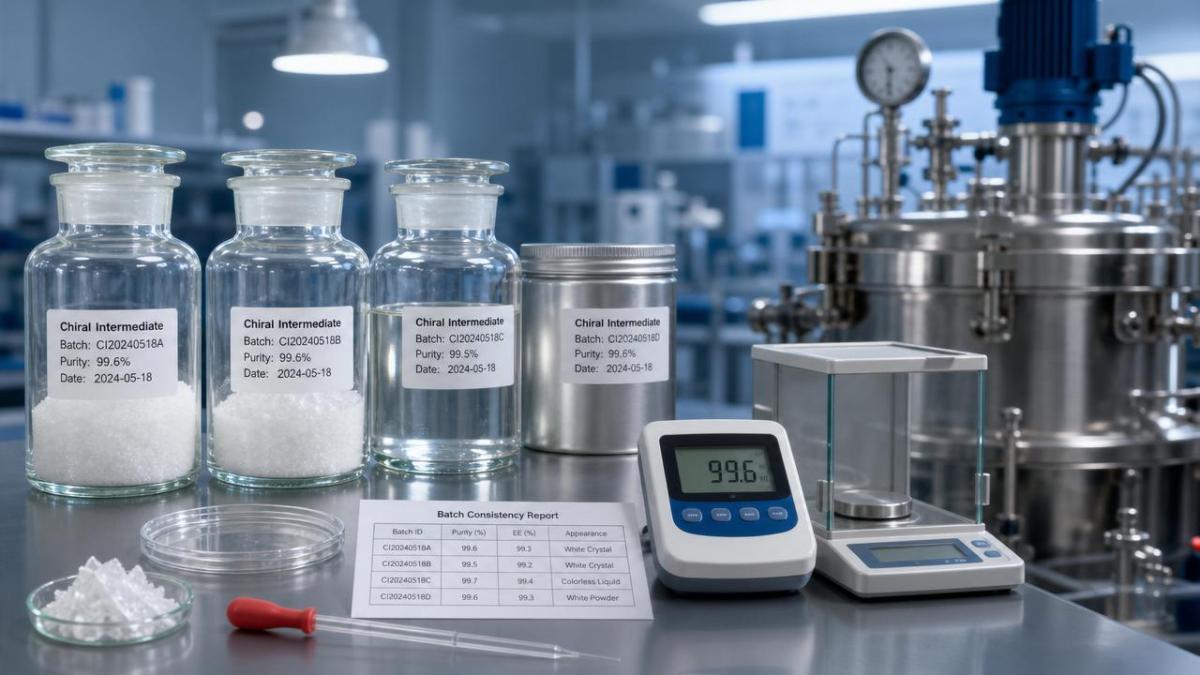 Chiral intermediates wholesale: when lower price leads to harder scale-up