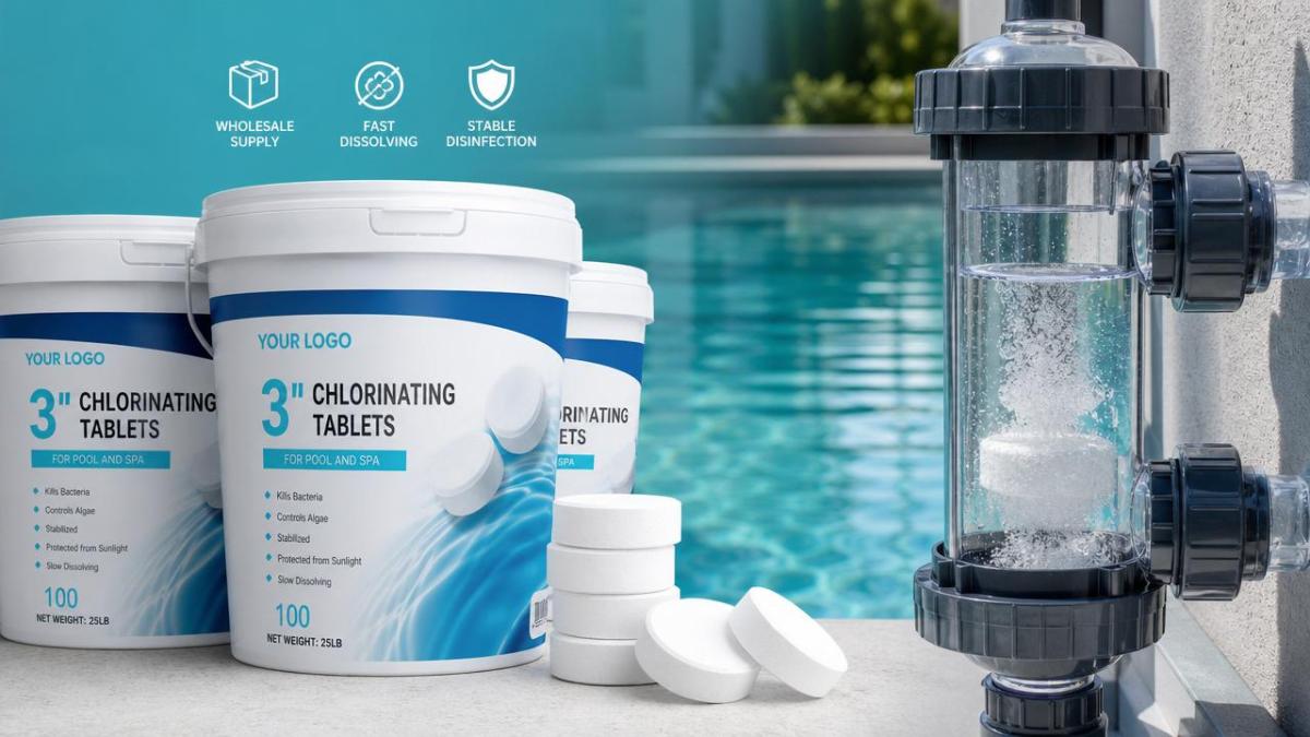 Swimming pool chlorine tablets wholesale: is slower dissolve always better?