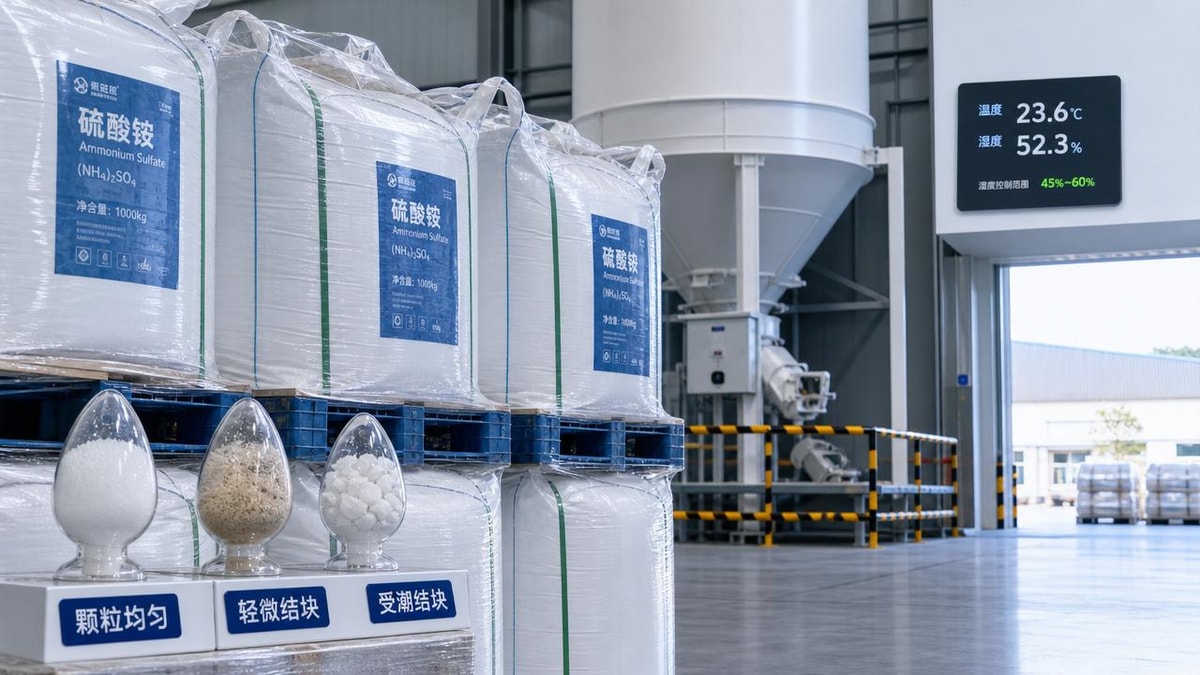 Bulk Ammonium Sulfate and the Moisture Problem Few Plan For