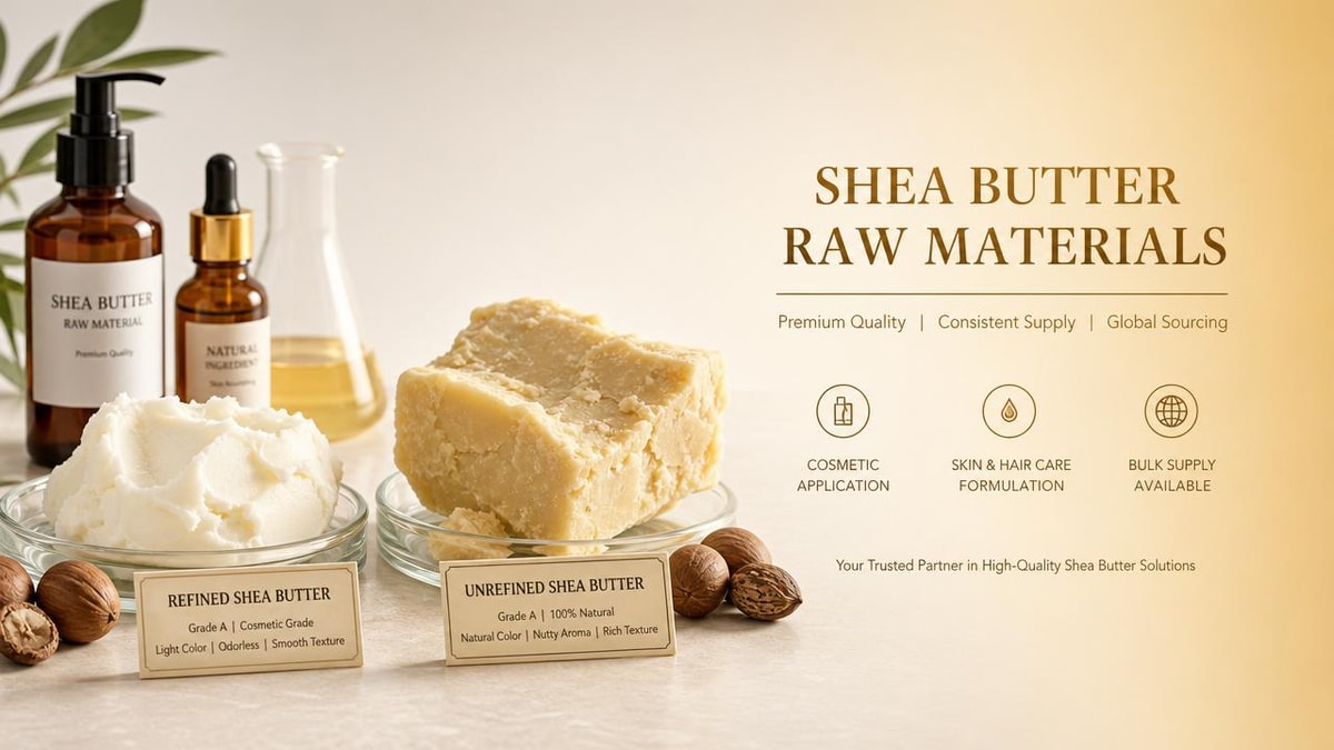 Wholesale Shea Butter: Refined or Unrefined for Product Lines
