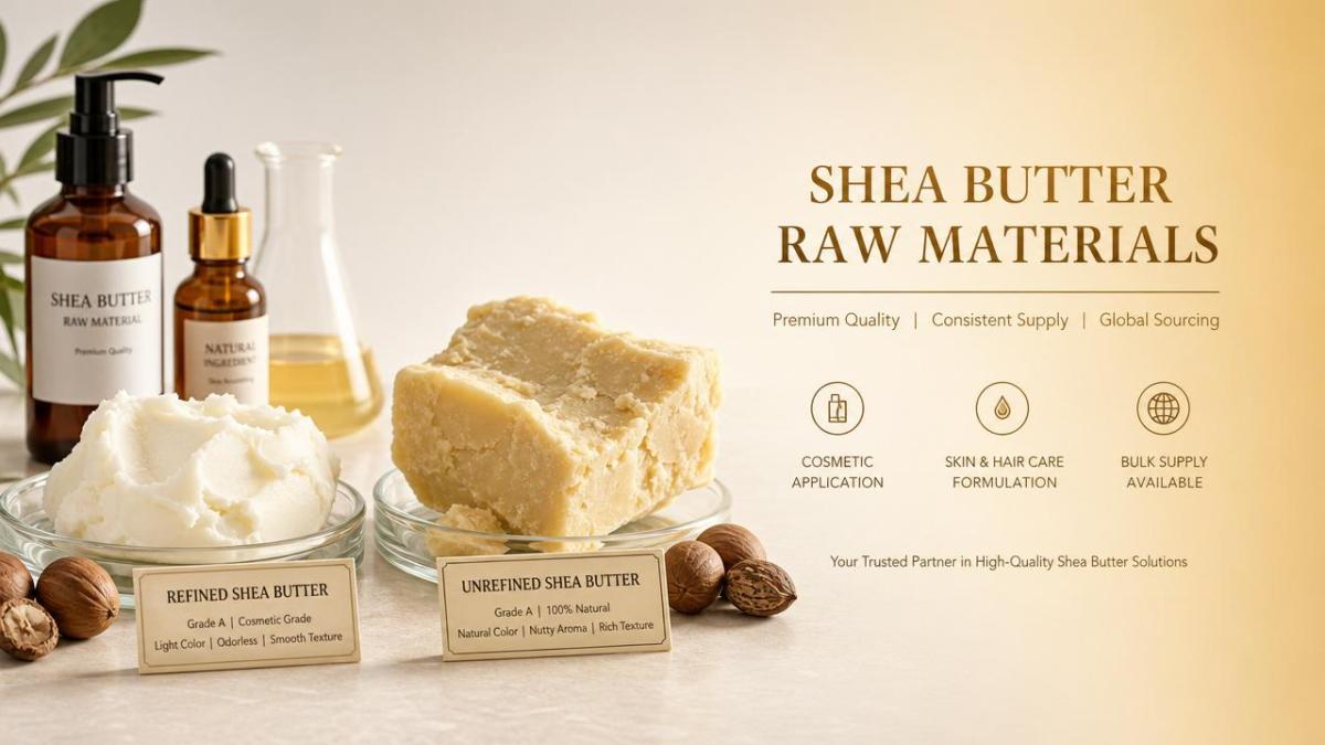 Wholesale Shea Butter: Refined or Unrefined for Product Lines