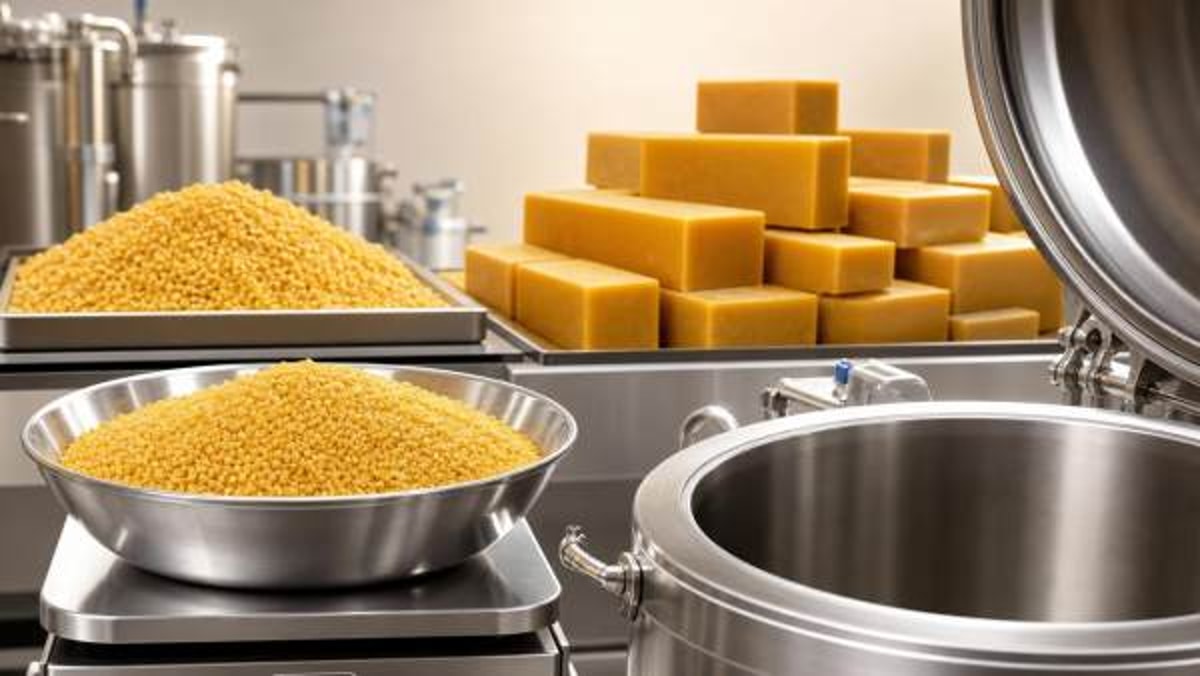 Bulk Beeswax Pellets or Blocks: Which Fits Faster Production