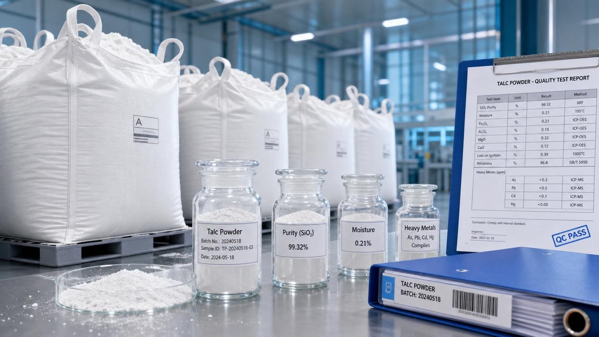 Bulk Talc Powder Specs That Often Get Missed at Sourcing Stage