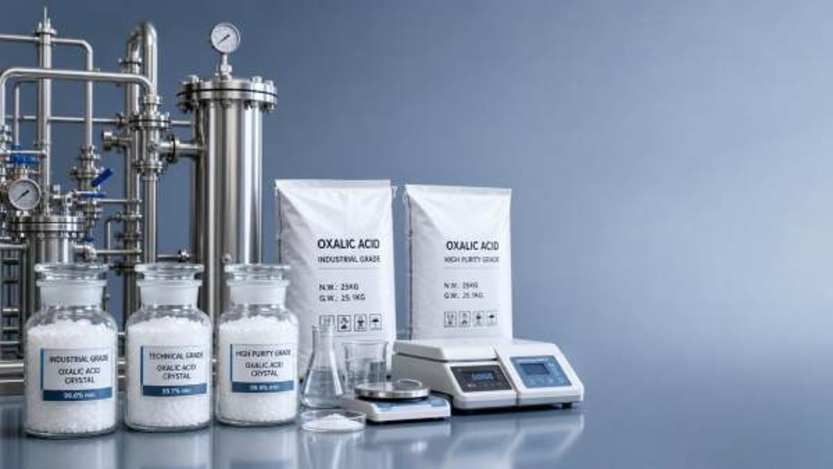 Wholesale oxalic acid grades: which differences matter in production