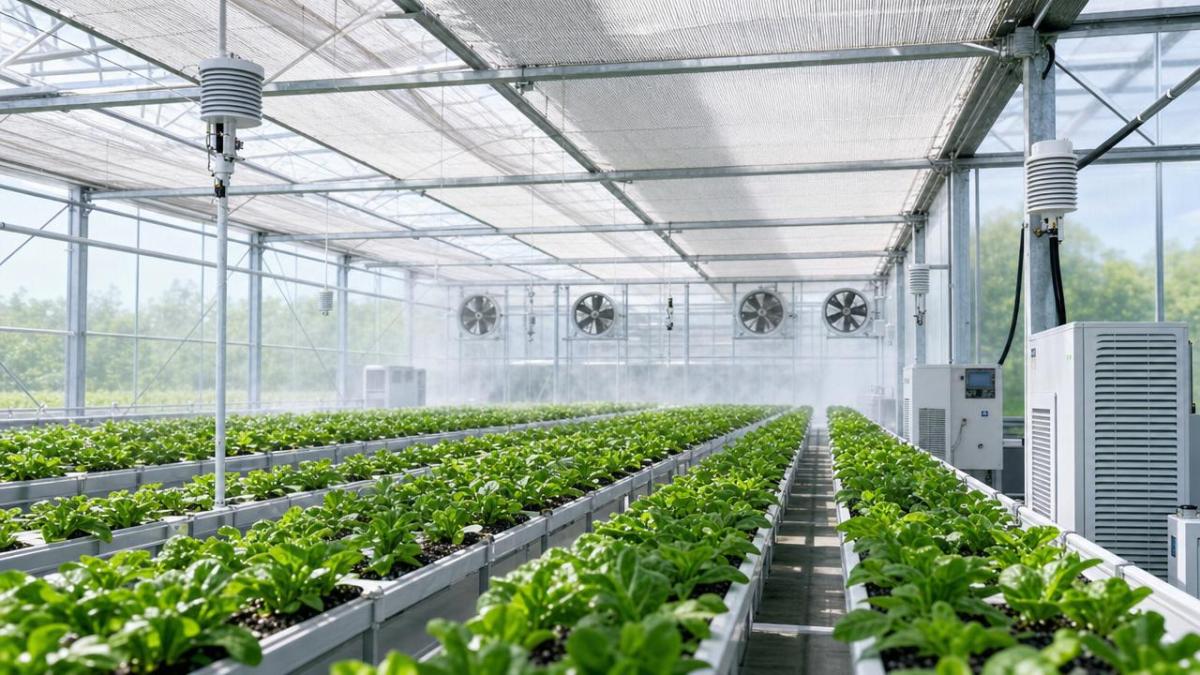 Climate control systems for greenhouse in humid zones: key tradeoffs