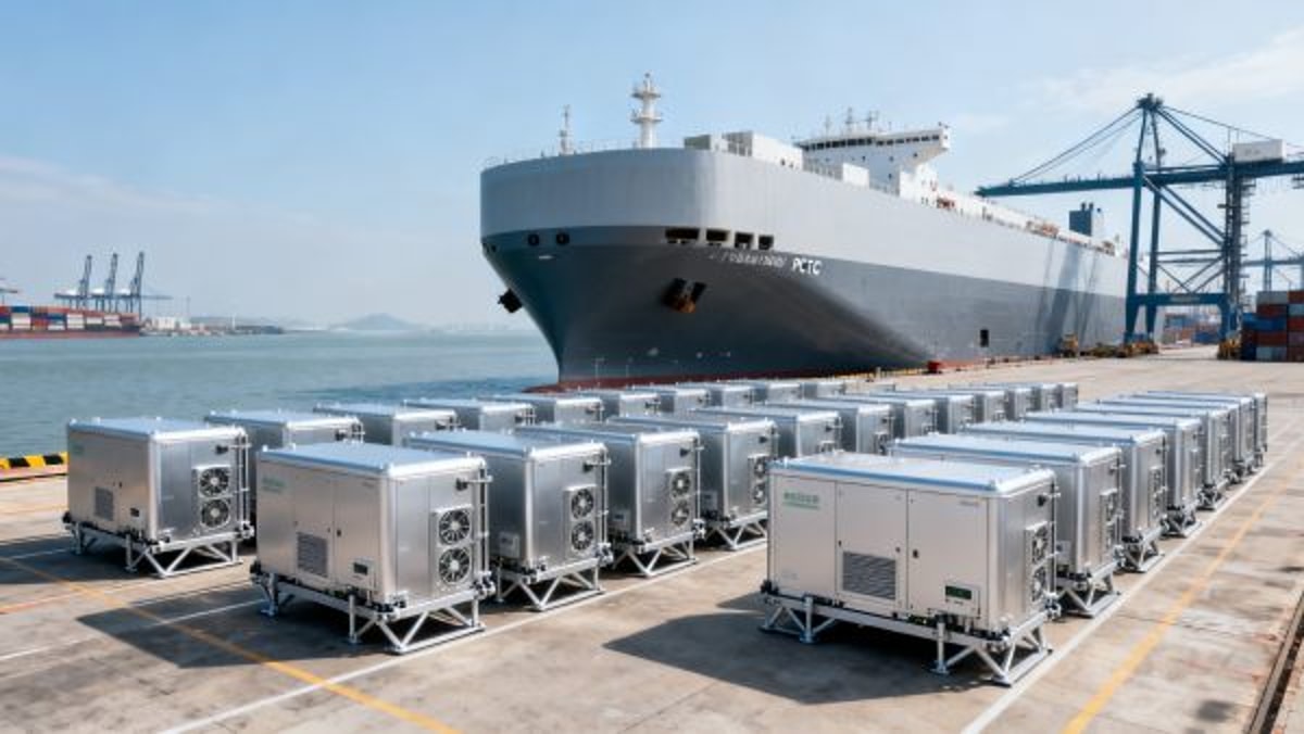 World's First 10,000-Car PCTC Delivered, Launches Smart Greenhouse Sea Freight Route