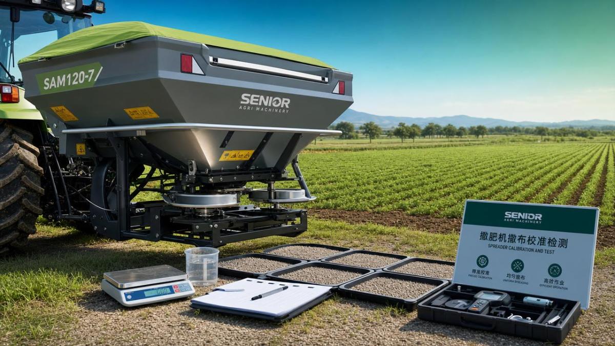Fertilizer spreader machines: common calibration errors to avoid
