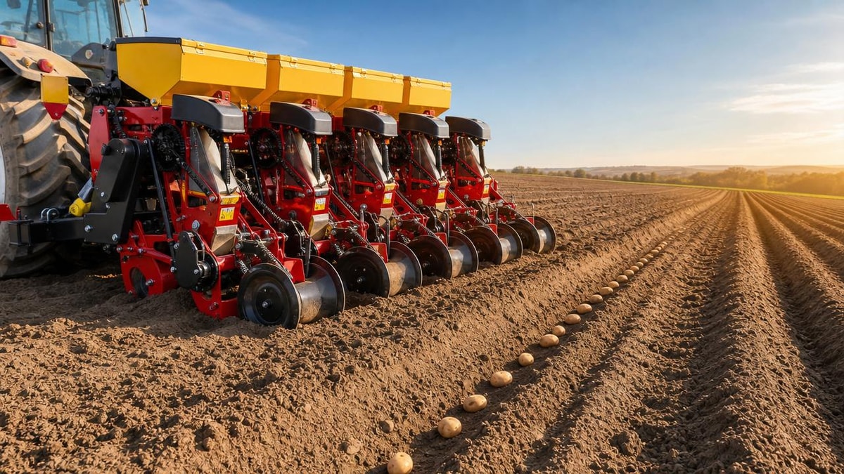 Potato planter machines sized wrong? The field losses add up fast