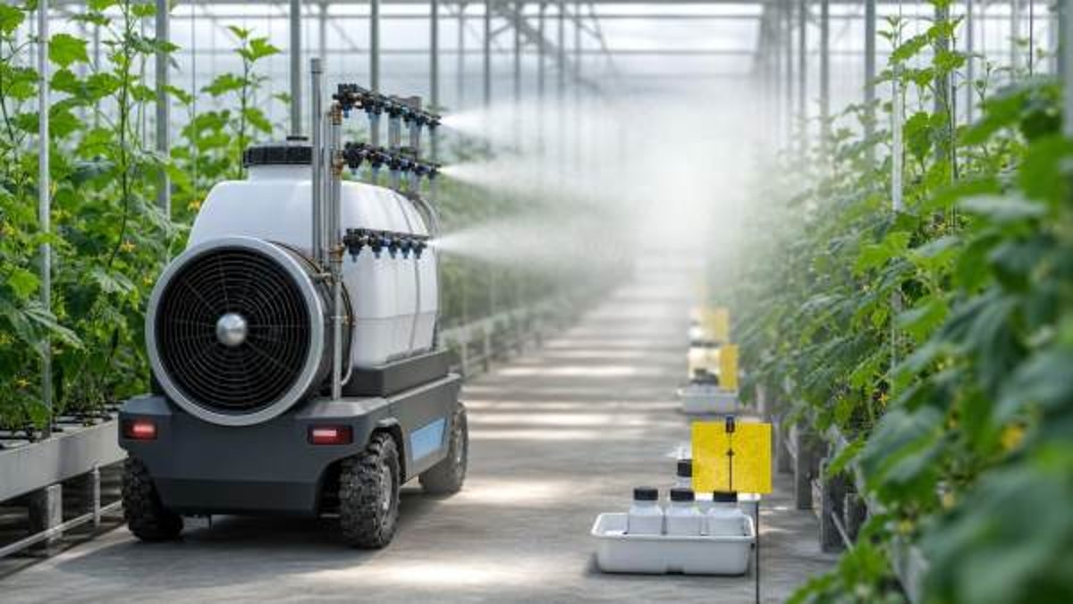 Agricultural fogging machines: where coverage and safety conflict