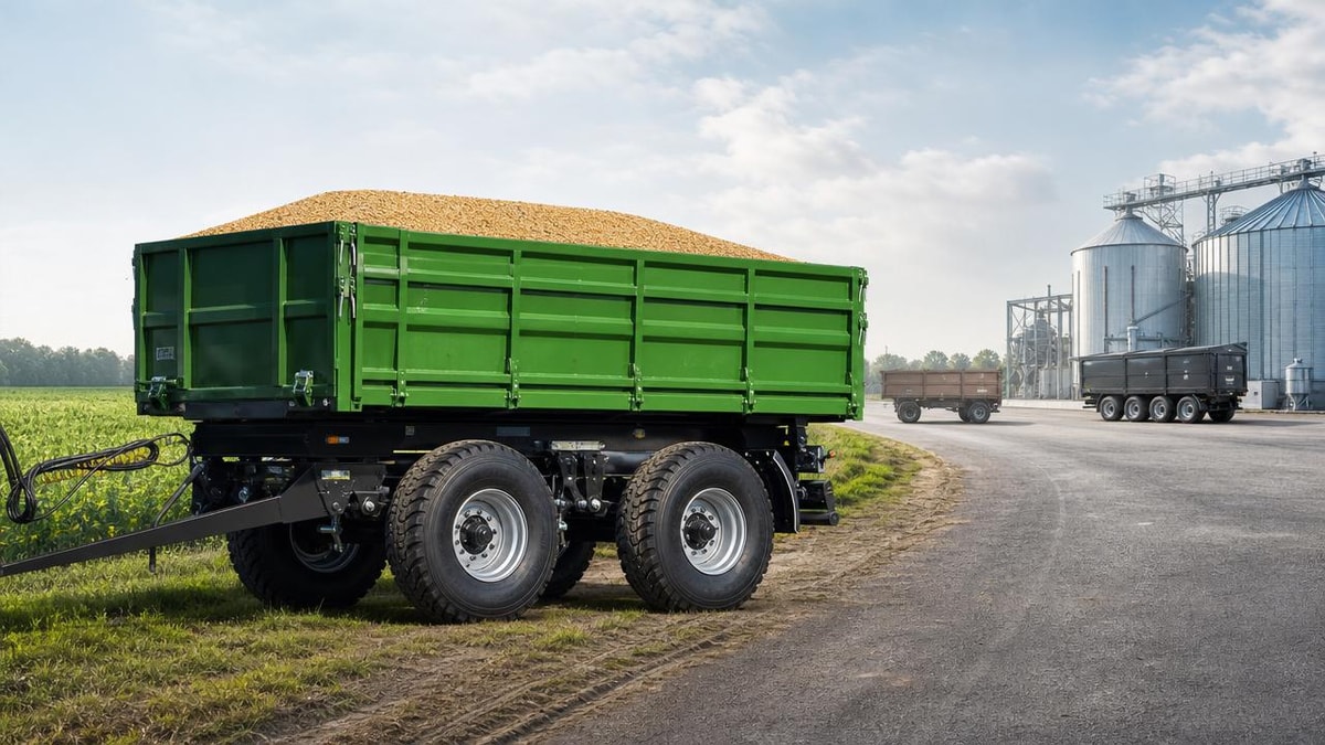 Agricultural trailers bulk procurement: axle choice changes everything