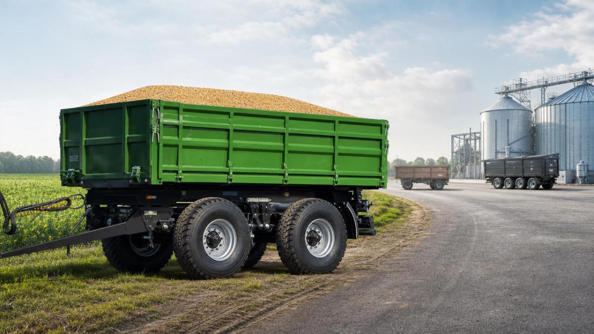 Agricultural trailers bulk procurement: axle choice changes everything