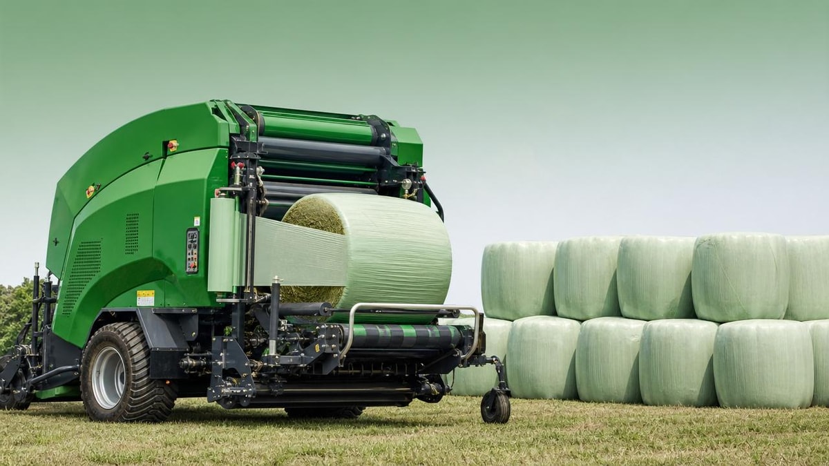 Silage bale wrapper machine problems that lead to spoiled feed