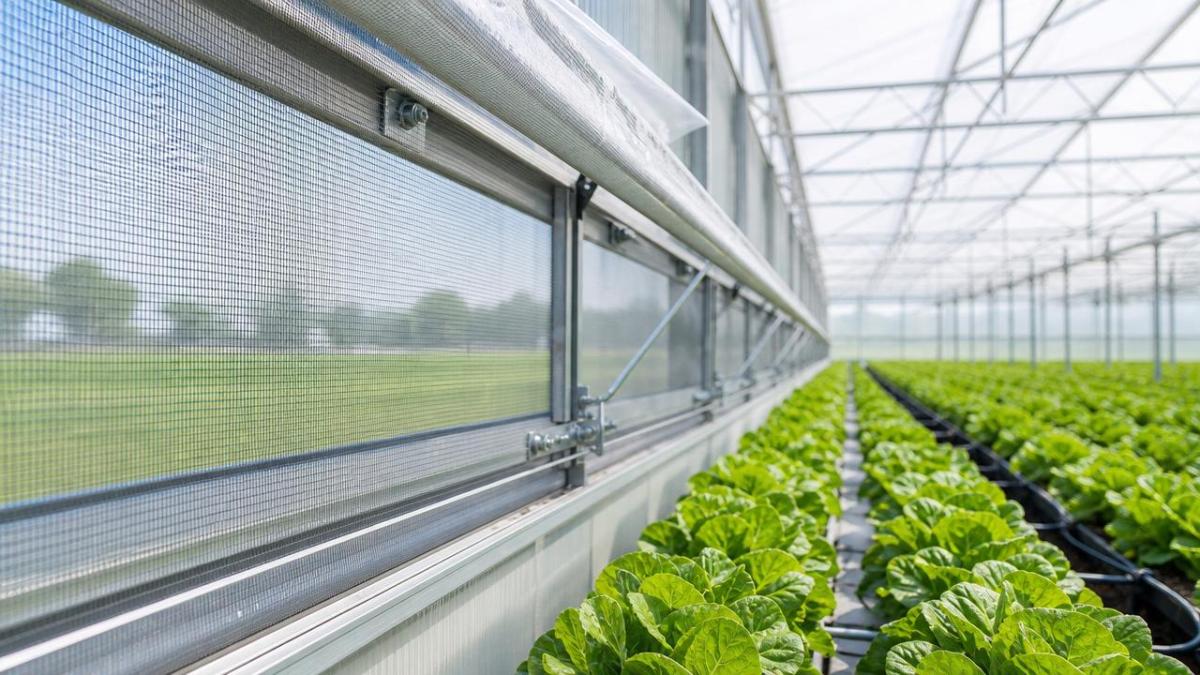Is insect mesh for agriculture reducing airflow too much?