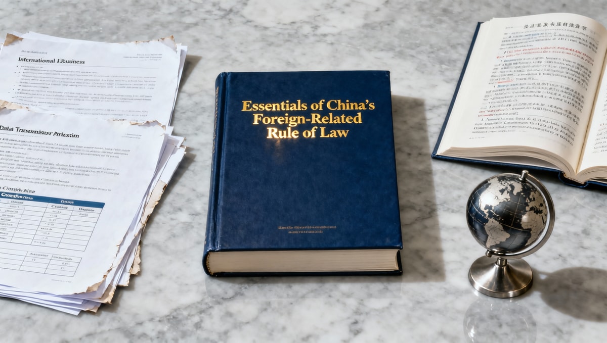 New Book 'Essentials of China's Foreign-Related Rule of Law' Published