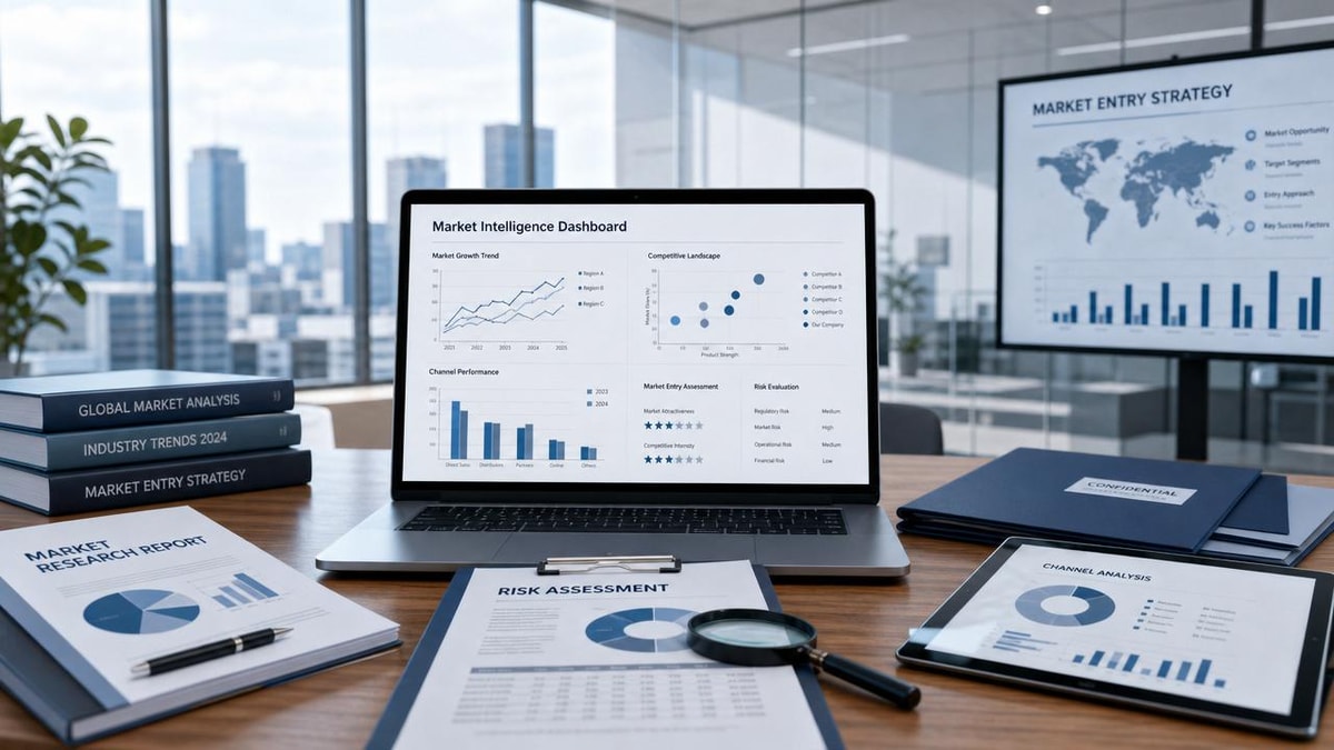 How B2B Market Intelligence Supports Better Market Entry Decisions