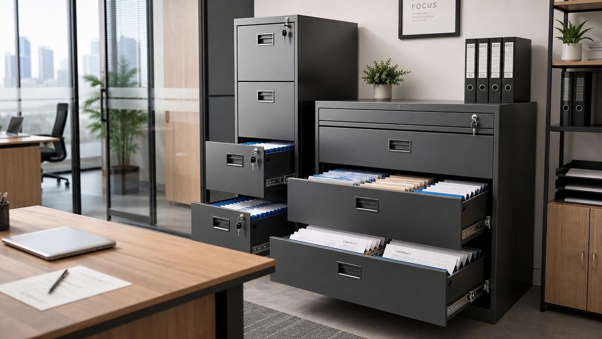 How to Choose a Filing Cabinet With Lock for Daily Office Use
