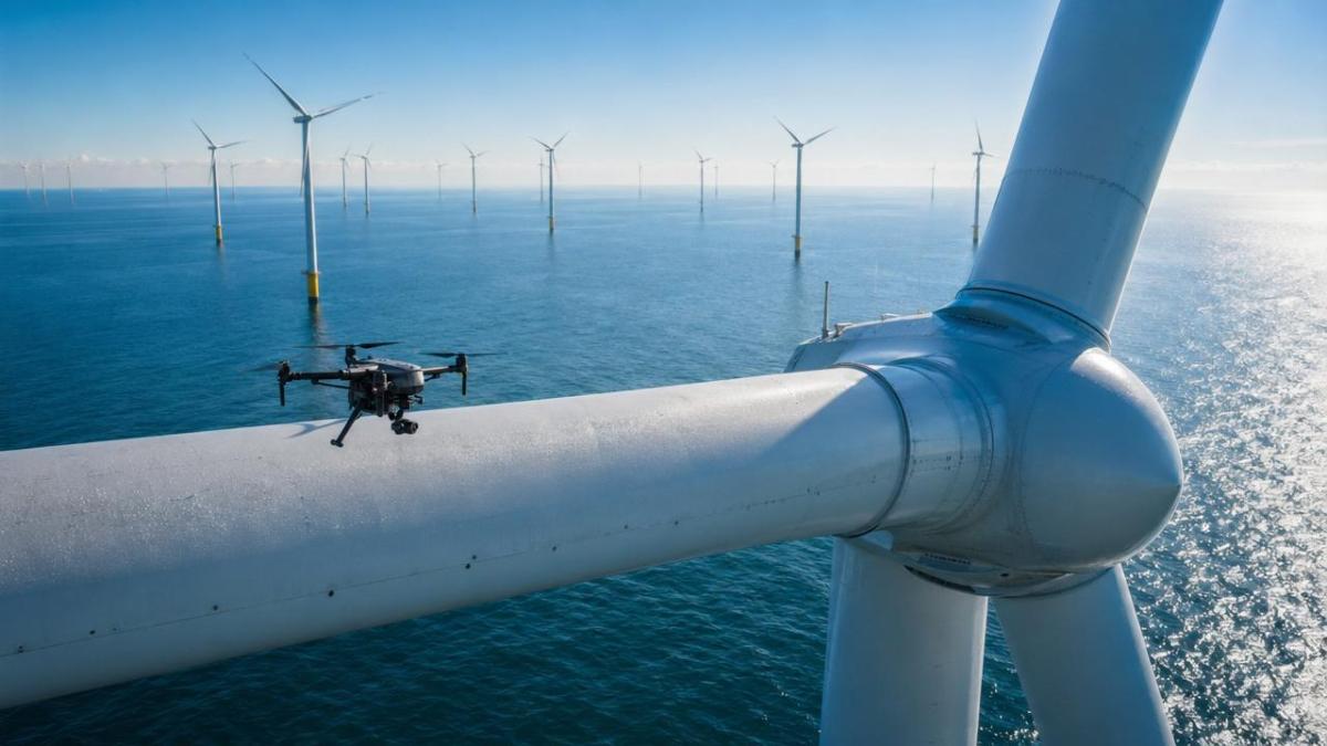 When Vision AI Outperforms Manual Wind Turbine Inspection