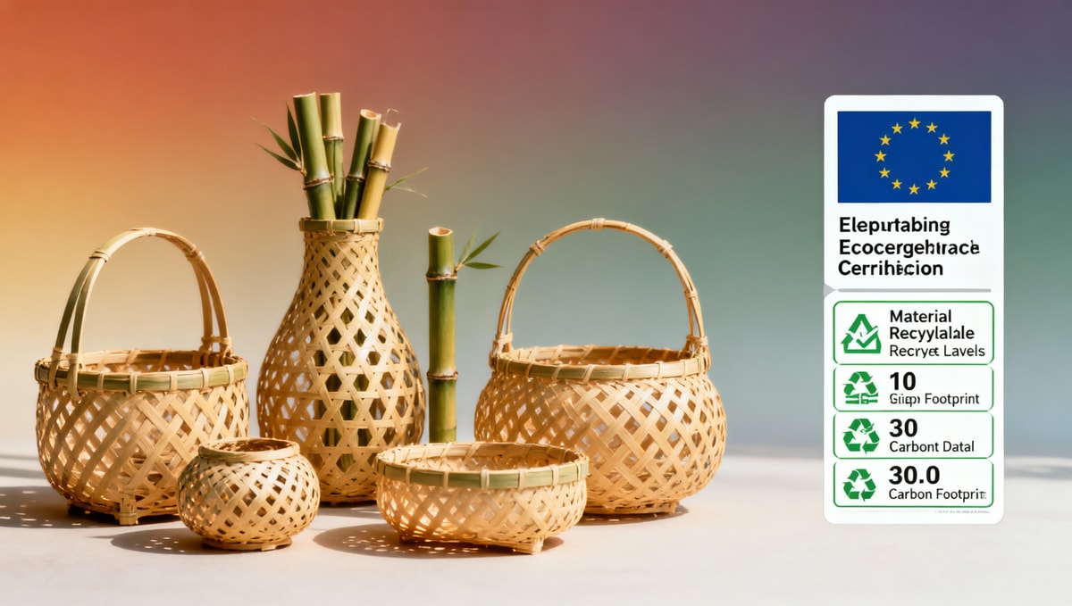 EU's New Eco-Label Law for Handicrafts Takes Effect April 2026: Key Impacts on Chinese Exporters