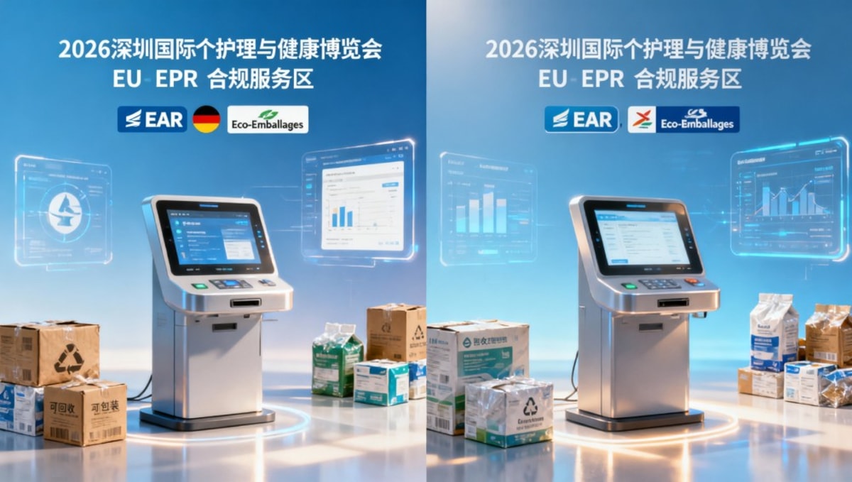 2026 Shenzhen International Personal Care & Health Expo to Launch EU EPR Compliance Zone, Partnering with German EAR and French Eco-Emballages