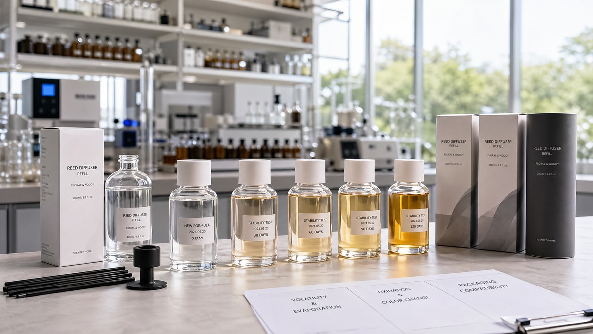 Why some reed diffuser refill formulas fade faster than others