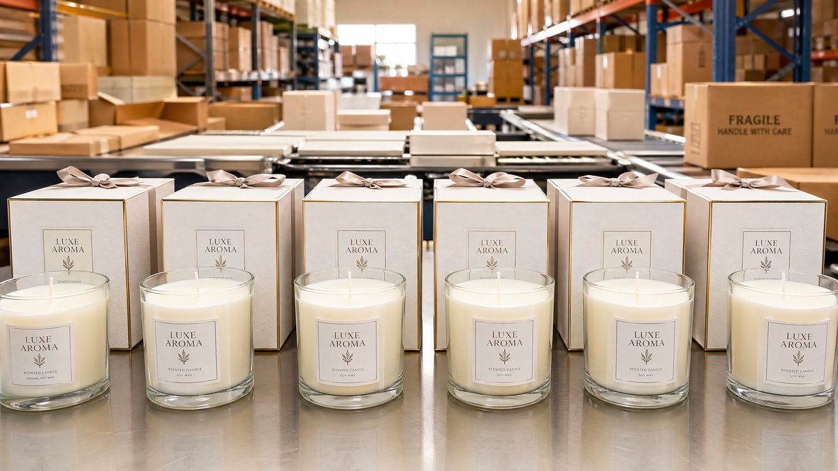What sets a reliable scented candles manufacturer apart