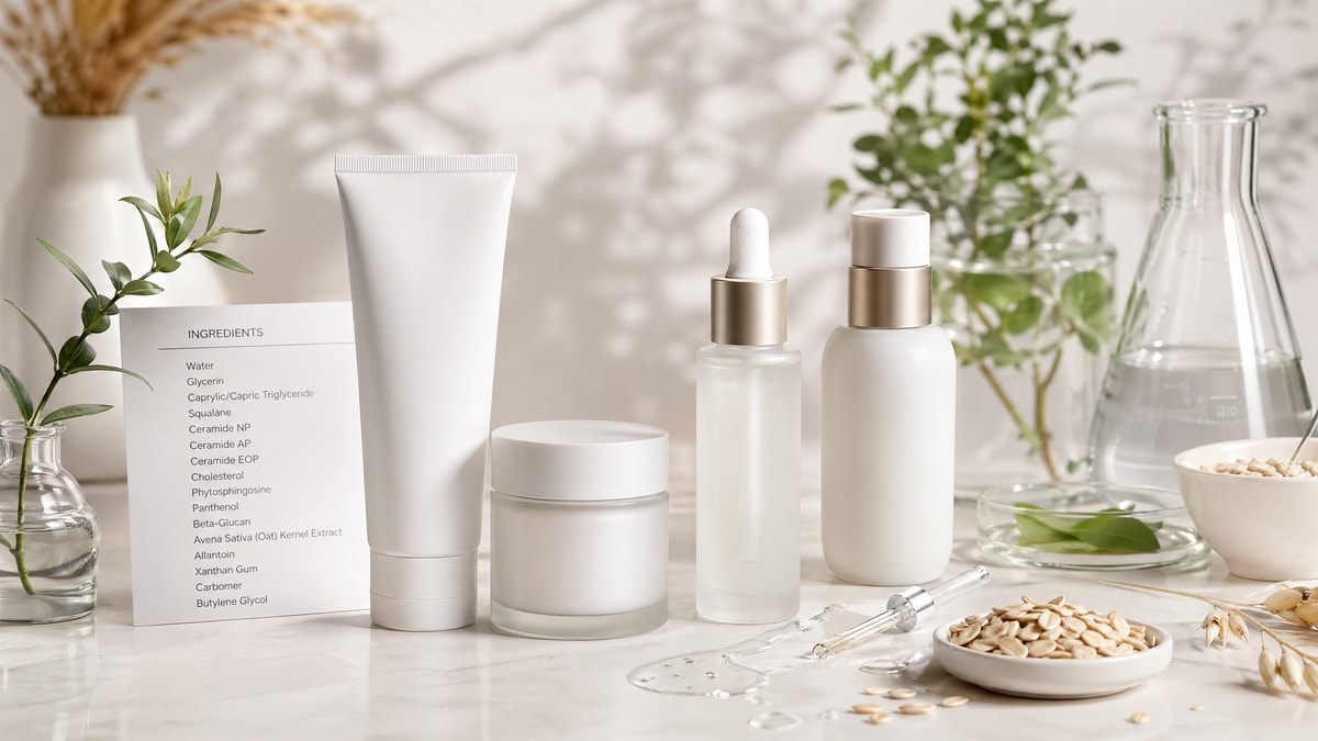What to check first in skincare products for sensitive skin