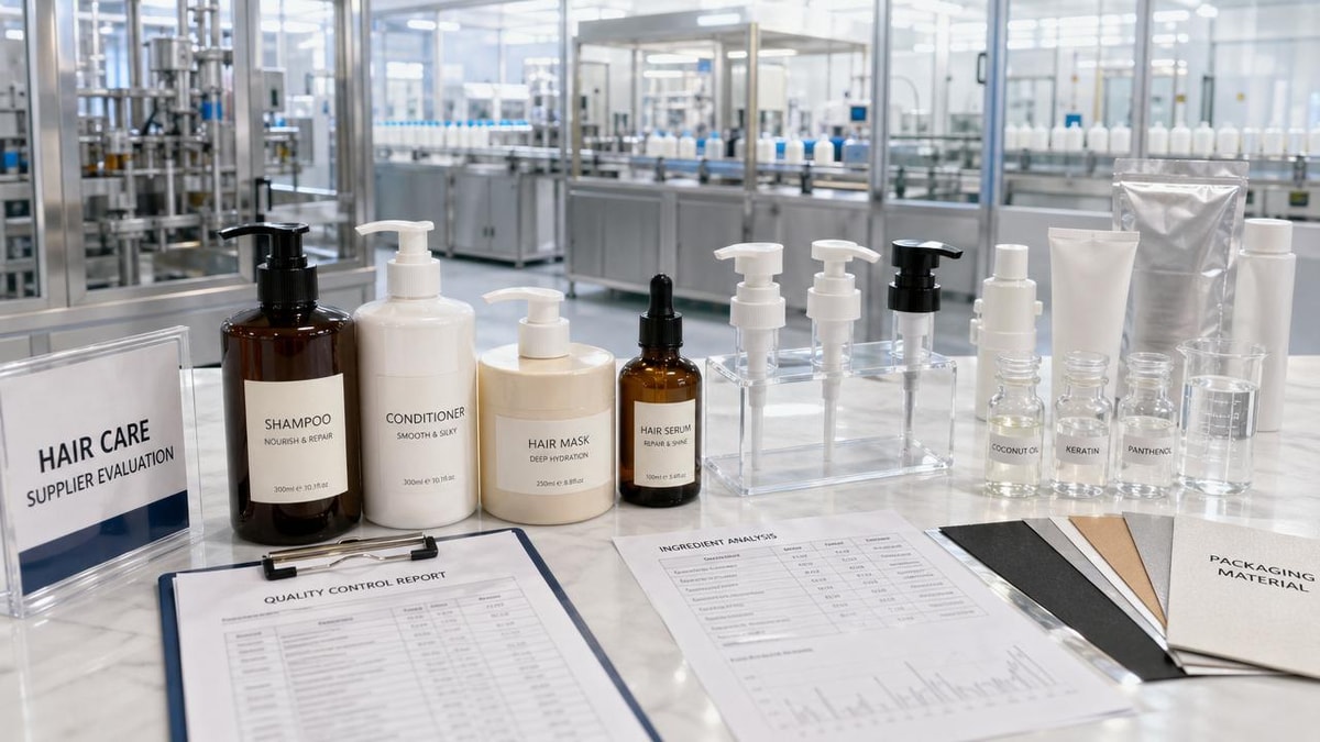 How to Vet a Hair Care Supplier Before Sampling Begins