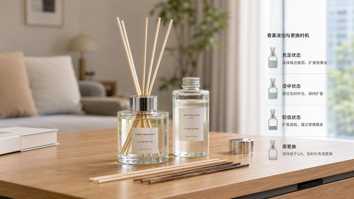 How Often Should You Replace a Reed Diffuser Refill?