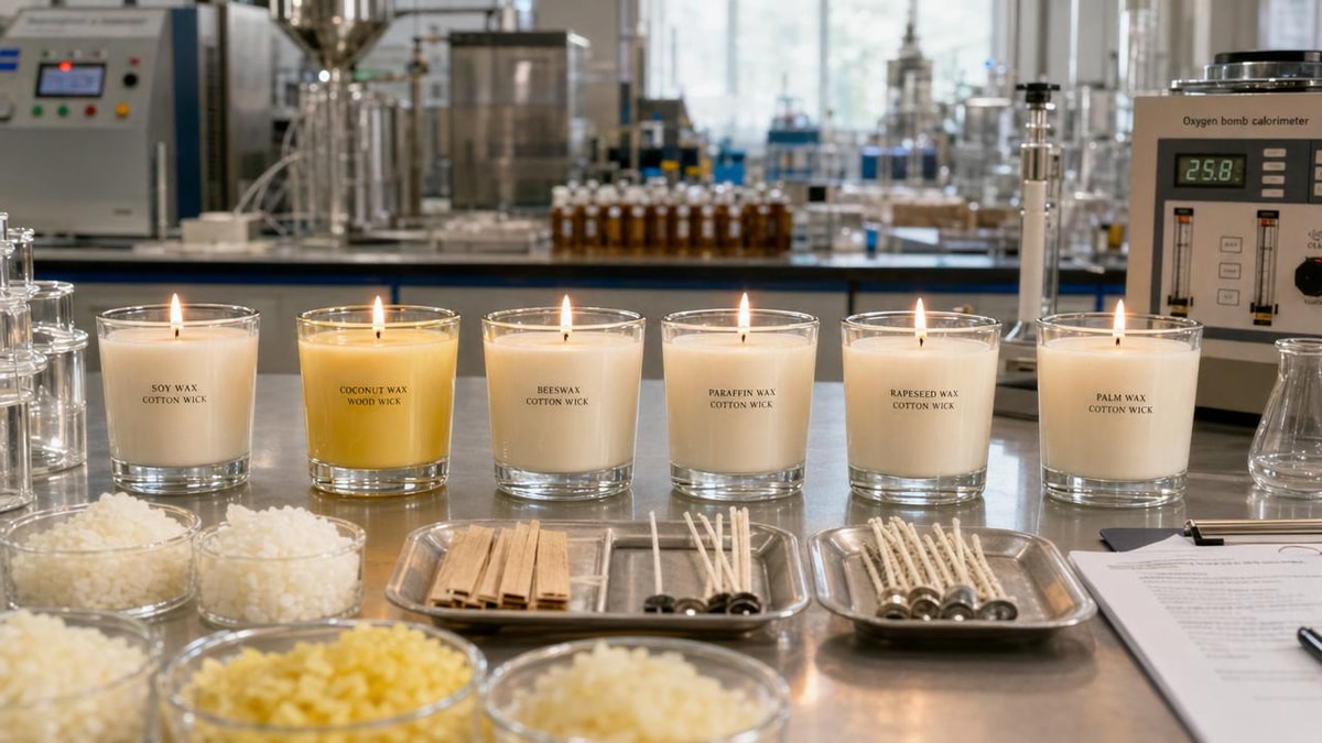 How a Scented Candles Manufacturer Affects Burn Quality