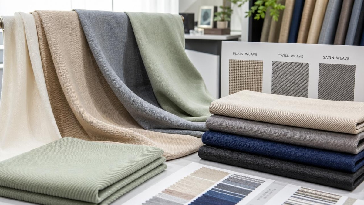 Fabric Weaving Patterns That Change Drape and Durability