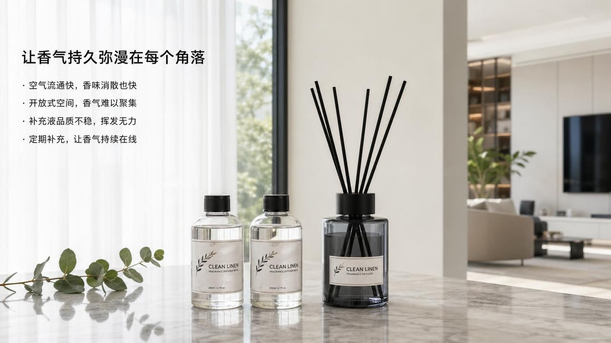 When a Reed Diffuser Refill Stops Smelling Strong Too Soon