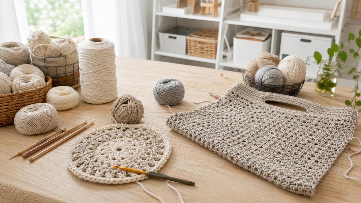 Crochet Weaving Projects That Balance Detail and Speed