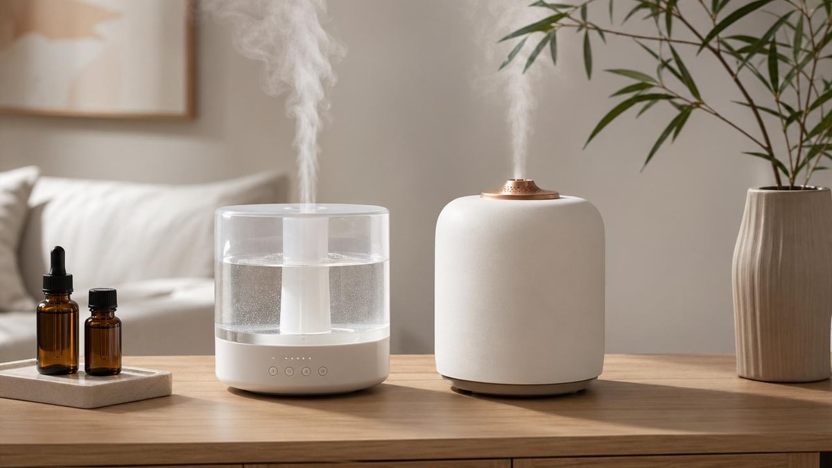 Essential Oil Diffuser Ultrasonic vs Heat Diffuser for Home Use