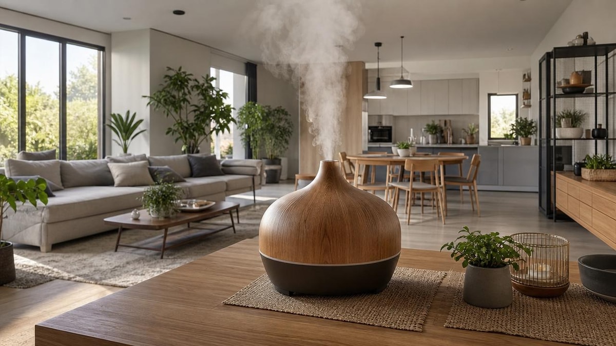 Essential oil diffuser for large rooms: what size actually works?