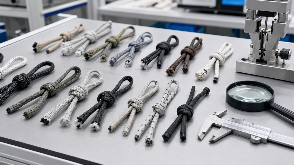 Handmade knotting flaws that affect durability over time