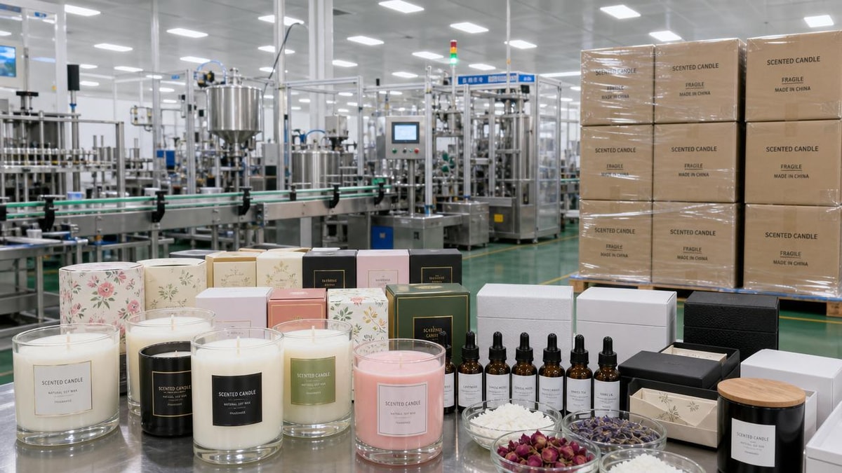 How to evaluate a scented candles manufacturer before sampling