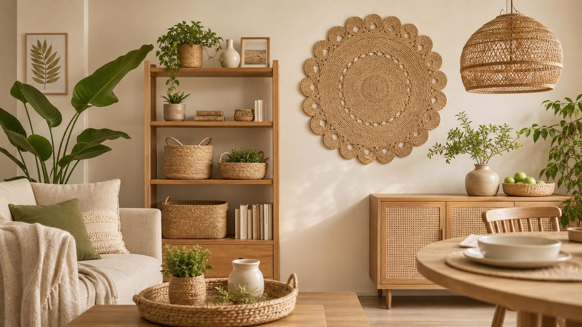 Why natural style weaving is gaining ground in home decor