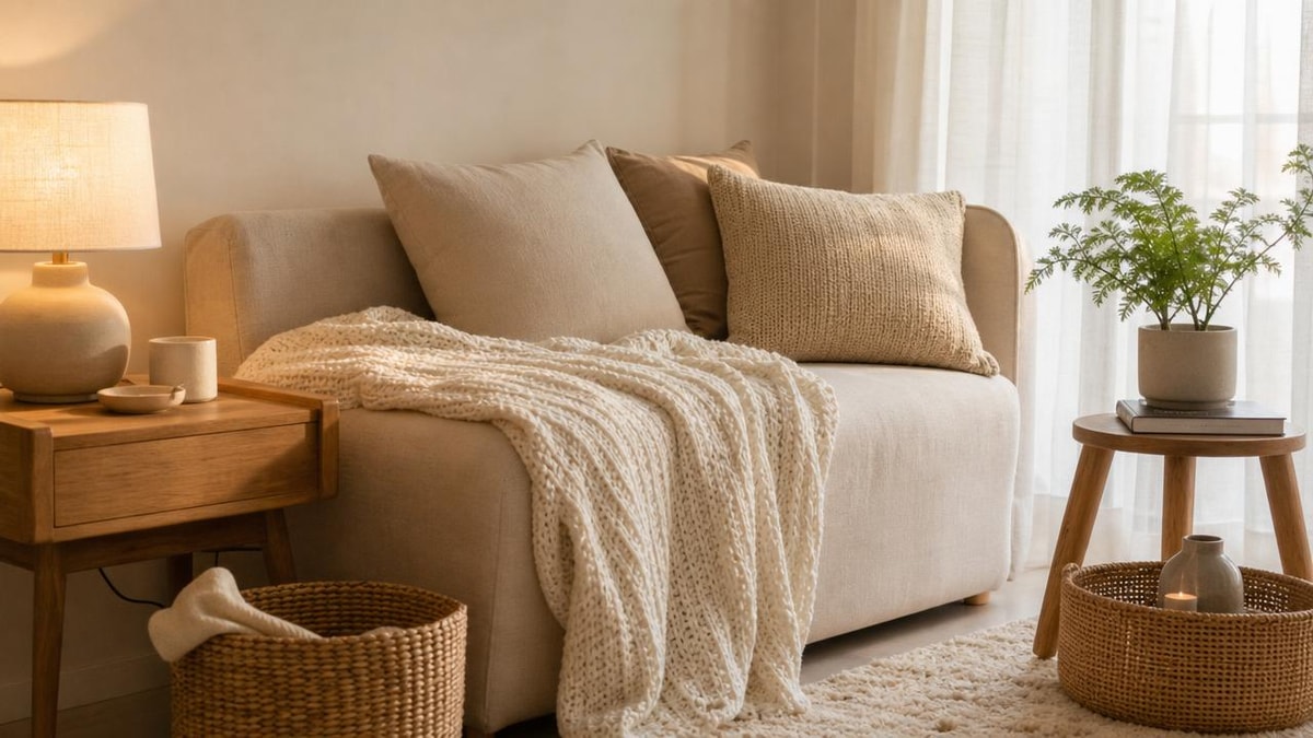 Home decor for small spaces: what adds warmth without clutter