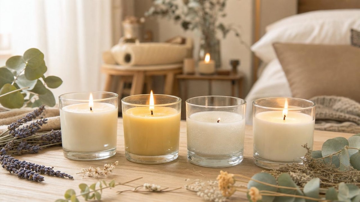 Do Scented Candles for Relaxation Work Better With Certain Wax Types?