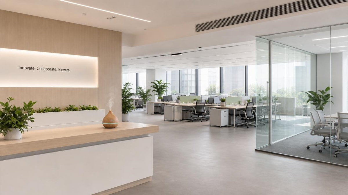 Fragrance for office: what helps a workspace smell better, not stronger