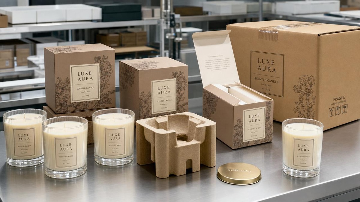 Scented Candles custom orders: the packaging detail often missed