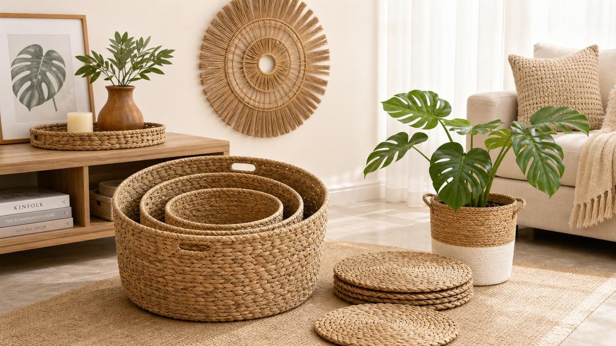 Straw Weaving Is Back in Home Decor, but What Sells Best?