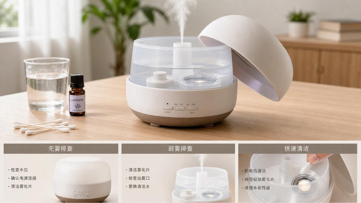 Ultrasonic Essential Oil Diffuser Problems You Can Fix Fast