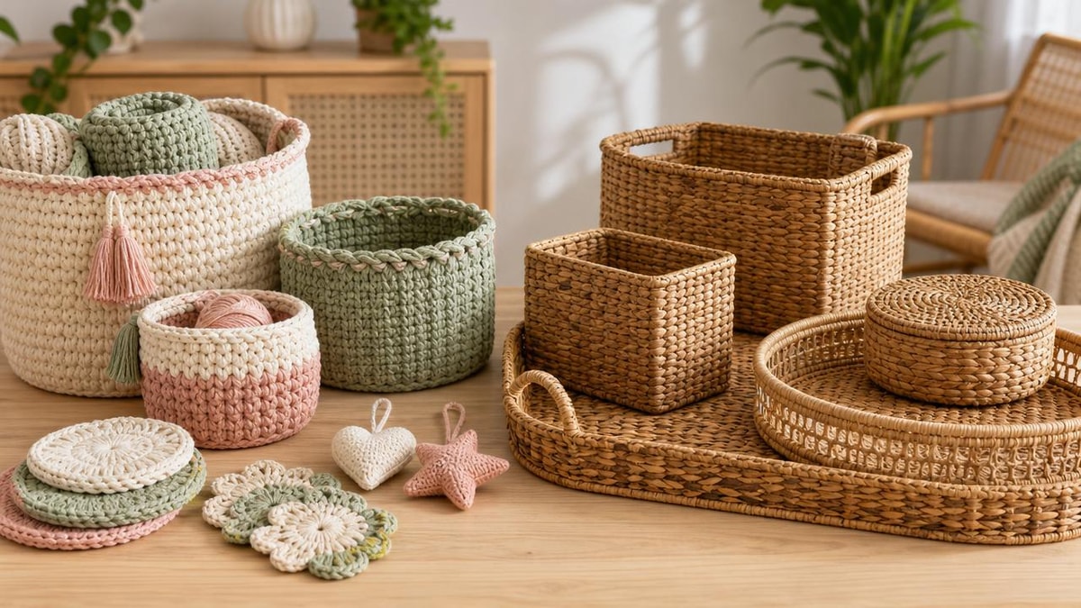 Crochet Weaving or Woven Craft? The Difference in Buyer Demand