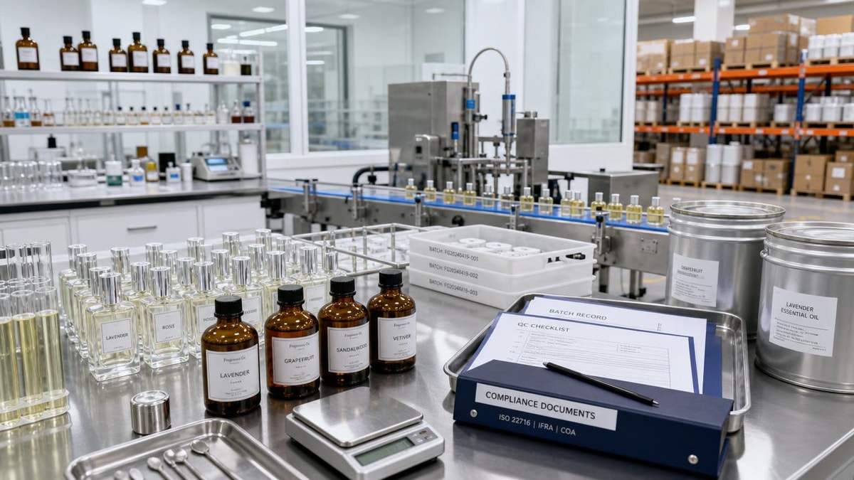 How to Compare a Fragrance Oil Manufacturer Beyond Scent